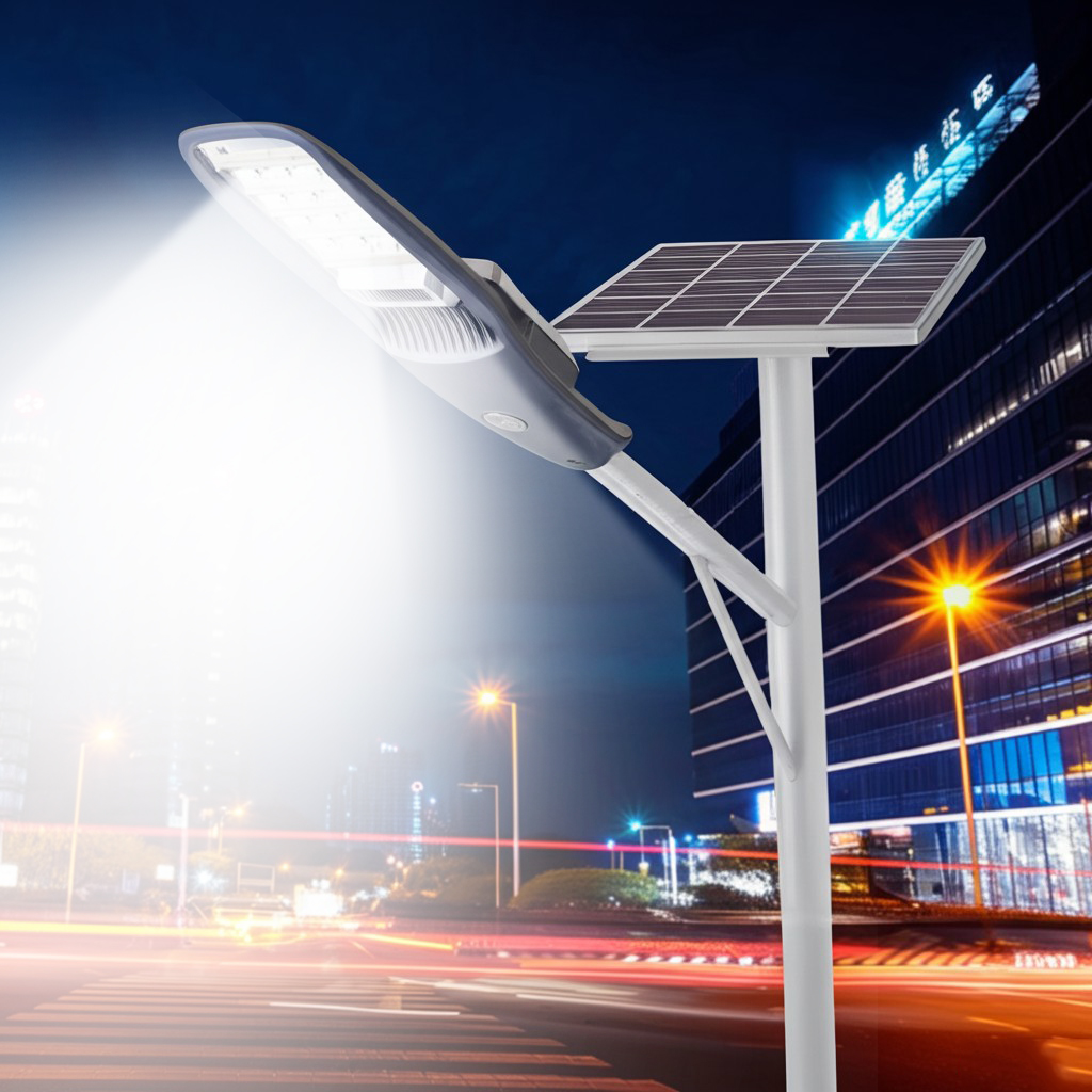 Đèn Solar LED Cho Nhà Xưởng Và Kho Bãi