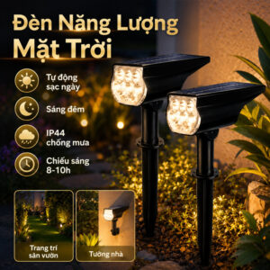 Đèn Năng Lượng Mặt Trời Dành Cho Trang Trí